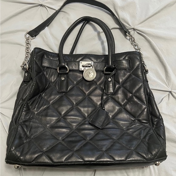 Michael Kors Accessories - Quilted Michael Kors Hamilton Tote / purse